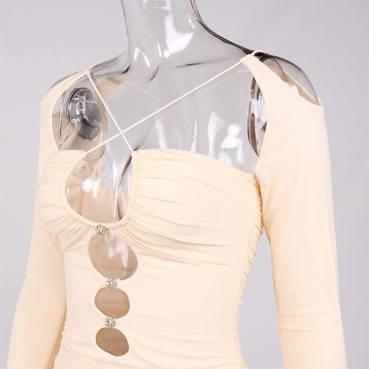 Damen Figurbetontes Minikleid mit Cut-Outs Echo Archiv