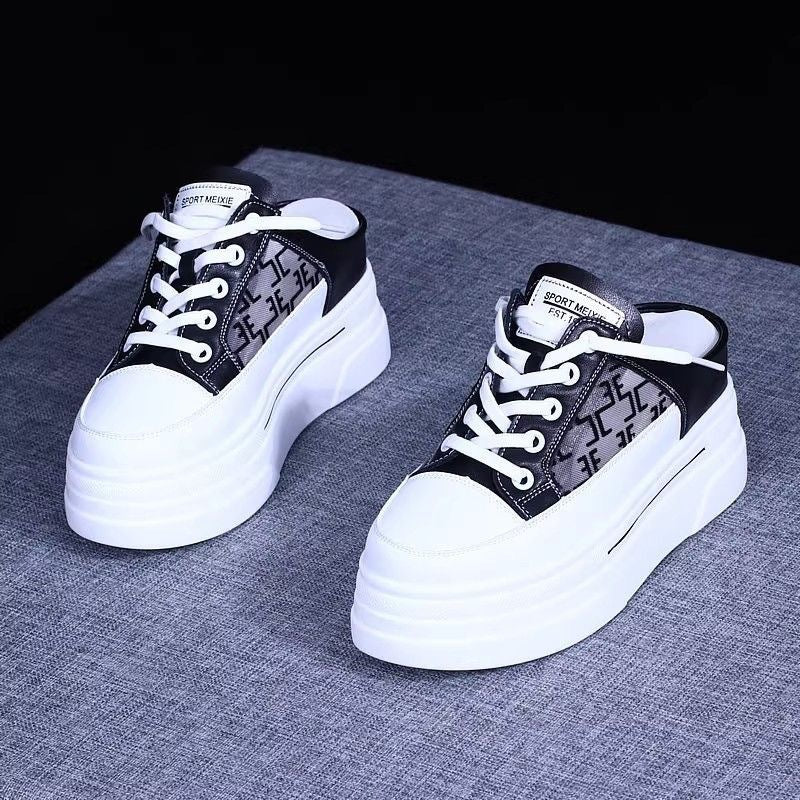 Damen Plateau Sneakers mit modischem Slingback-Design und atmungsaktiver Obermaterial Echo Archiv