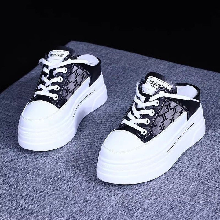 Damen Plateau Sneakers mit modischem Slingback-Design und atmungsaktiver Obermaterial Echo Archiv