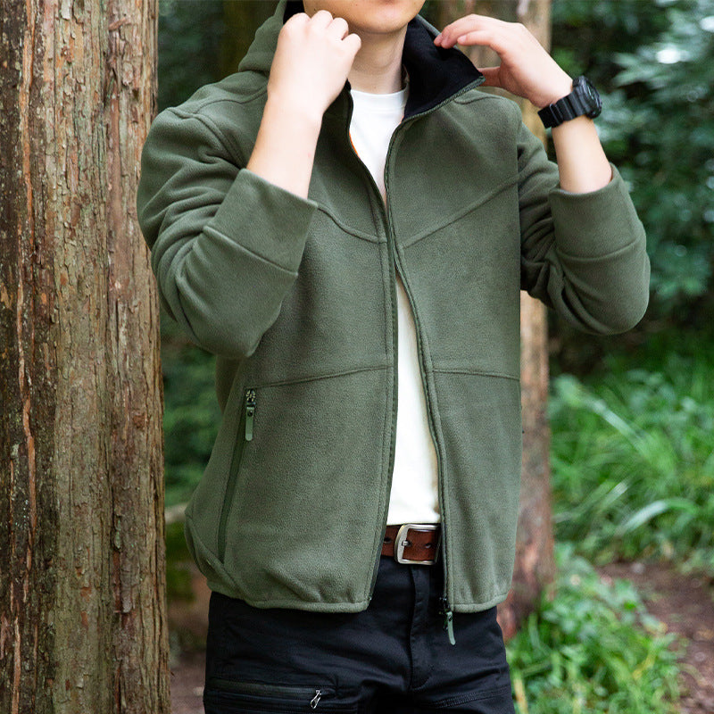 Herren Fleecejacke mit praktischen Taschen Echo Archive