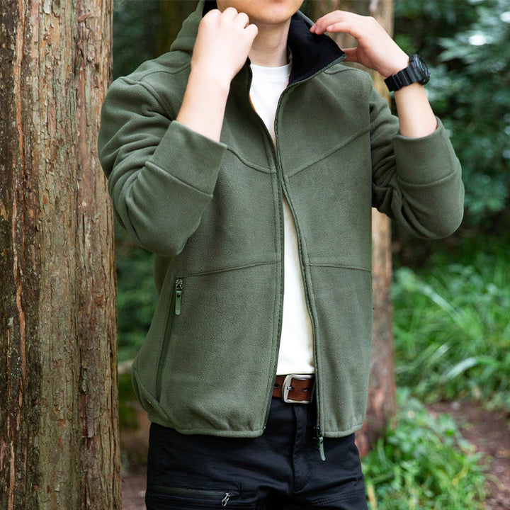 Herren Fleecejacke mit praktischen Taschen Echo Archive