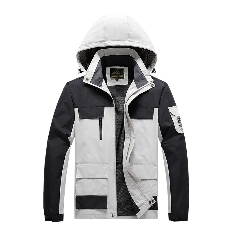 Männermächtiger Outdoor-Feldparka – Taviero