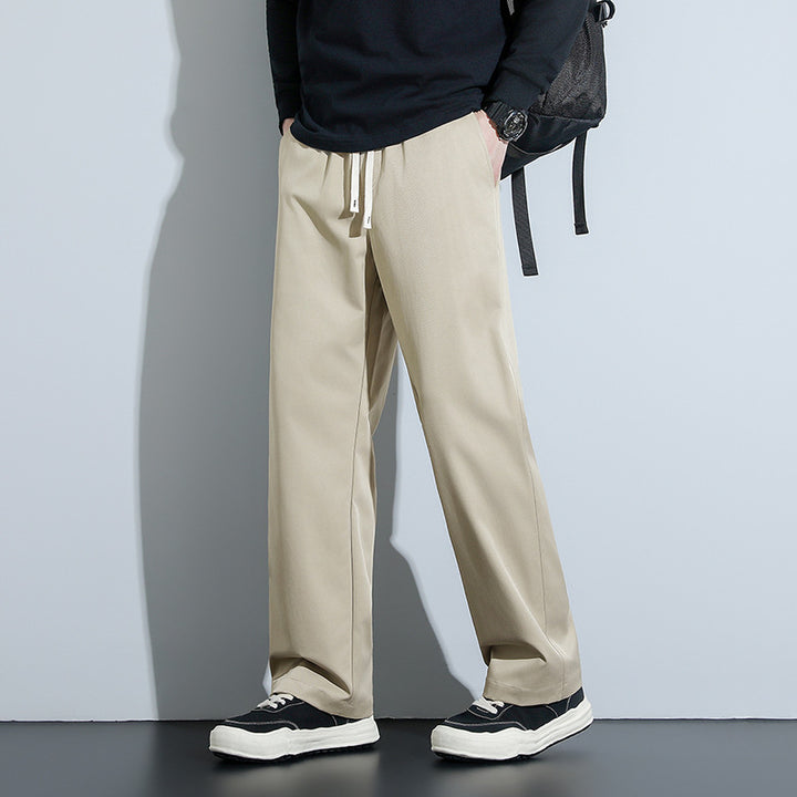 Herren Bequeme Freizeithose mit elastischem Bund und Taschen Echo Archiv