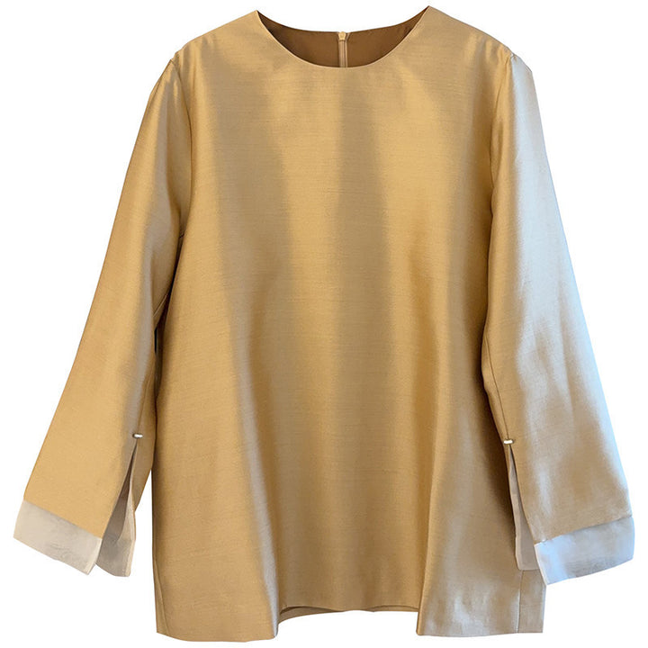 Damen Elegante Bluse aus hochwertigem Stoff mit exklusivem Schnitt Echoarchiv