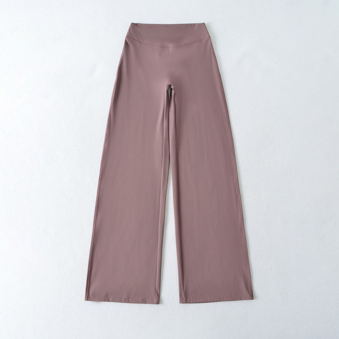 Damen Weite High Waist Loungehose aus Stretchjersey mit fließendem Schlag Echoarchiv
