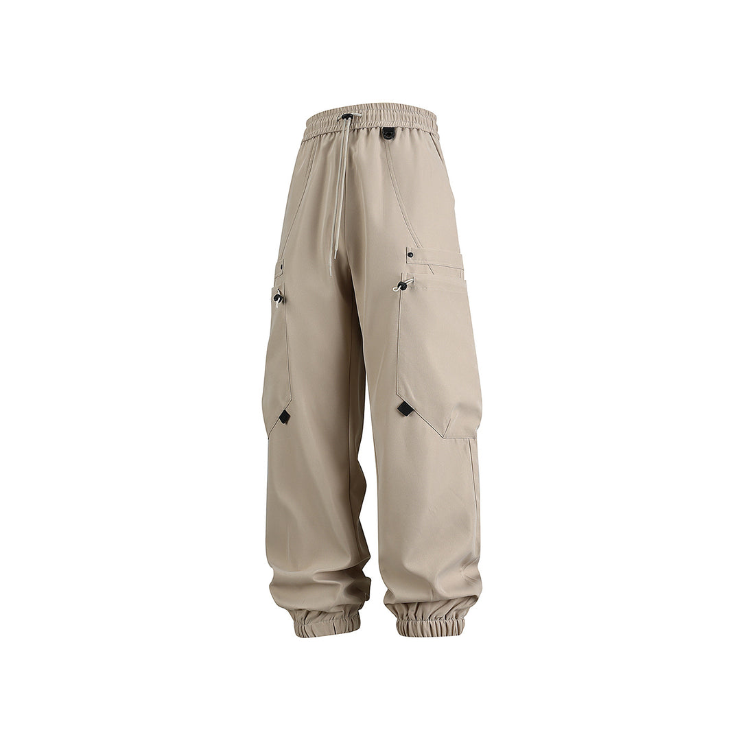 Herren Technische Cargo-Jogginghose mit elastischem Tunnelzugbund und multifunktionalen Klapptaschen Echo Archiv