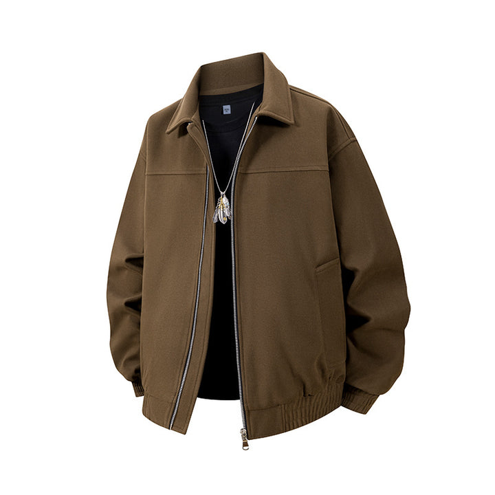 Herren Modische Windbreaker Jacke Echo Archiv
