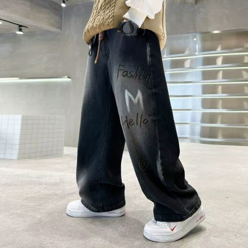 Herren weite Jeans Echo Archiv