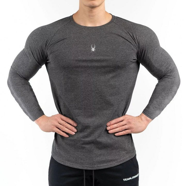 Herren Kompressions-T-Shirt mit innovativer Atmungsaktivität und körperbetontem Schnitt Echoarchiv