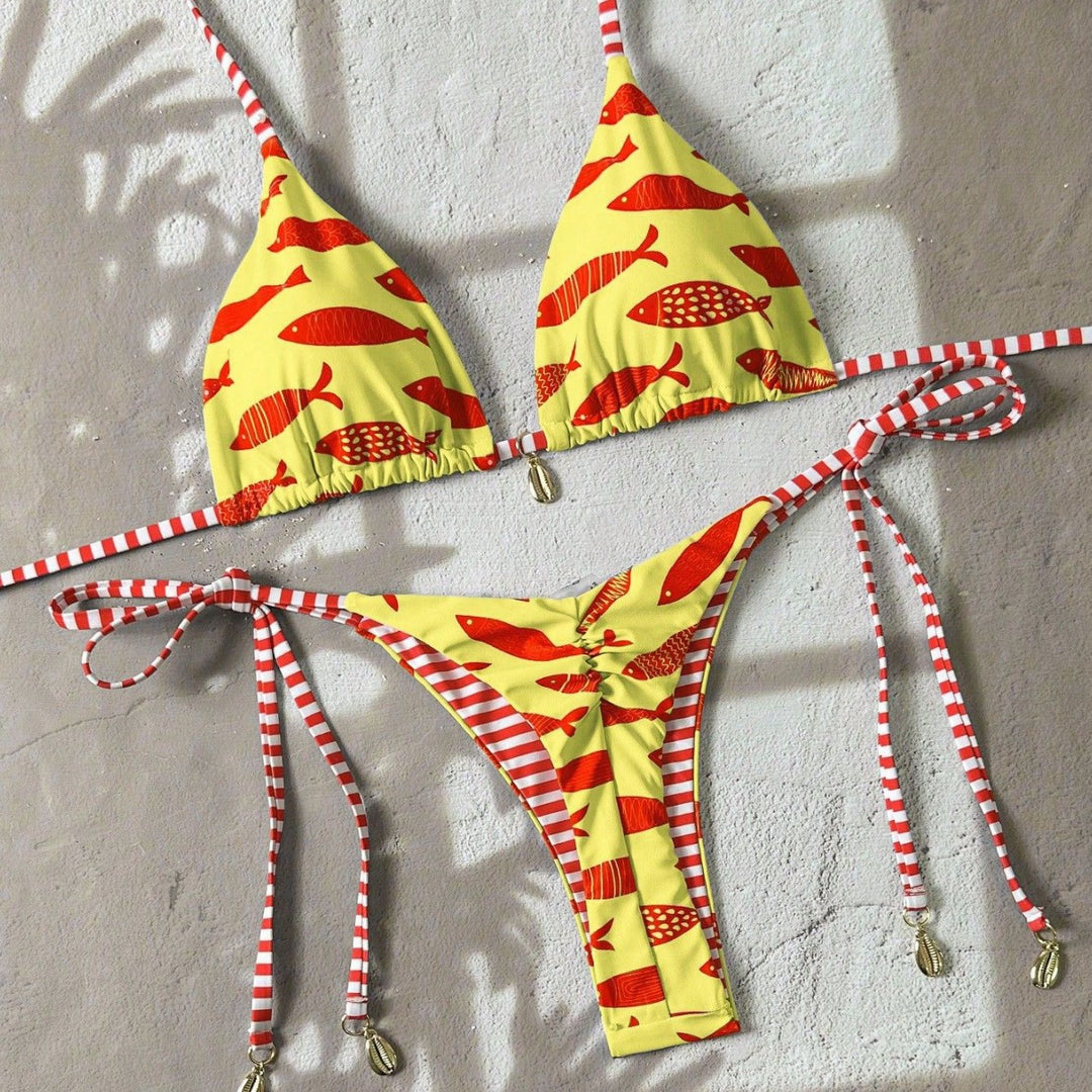 Damen Triangel-Bikini Echo Archiv