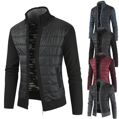 Herren Funktionsjacke mit modernem Stehkragen und innovativen Materialien Echoarchiv