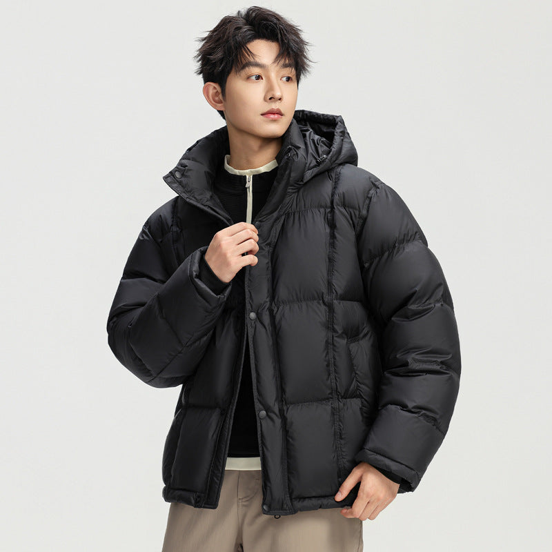 Herren Warme und stylische Daunenjacke Echoarchiv