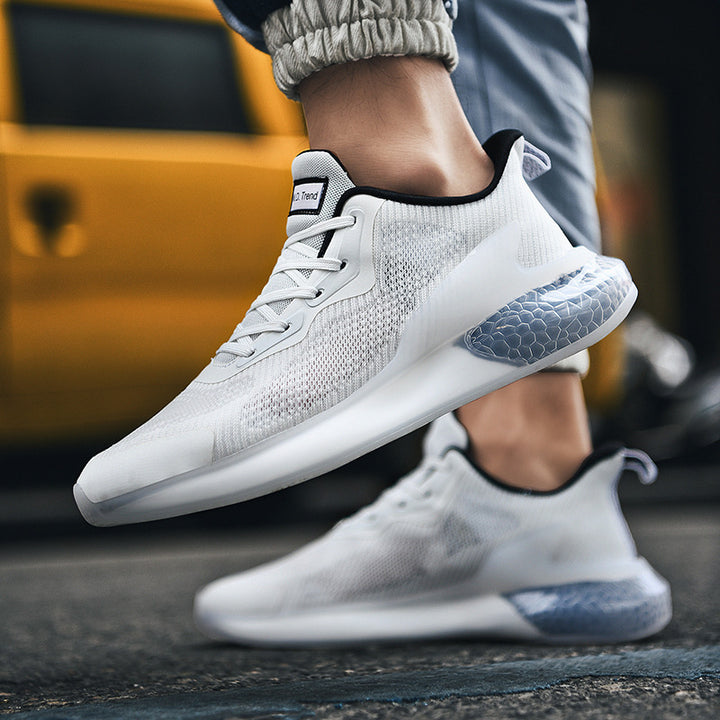 Unisex leichte Strick‑Laufschuhe mit integrierter Fersen‑Luftkapsel – Tavélo
