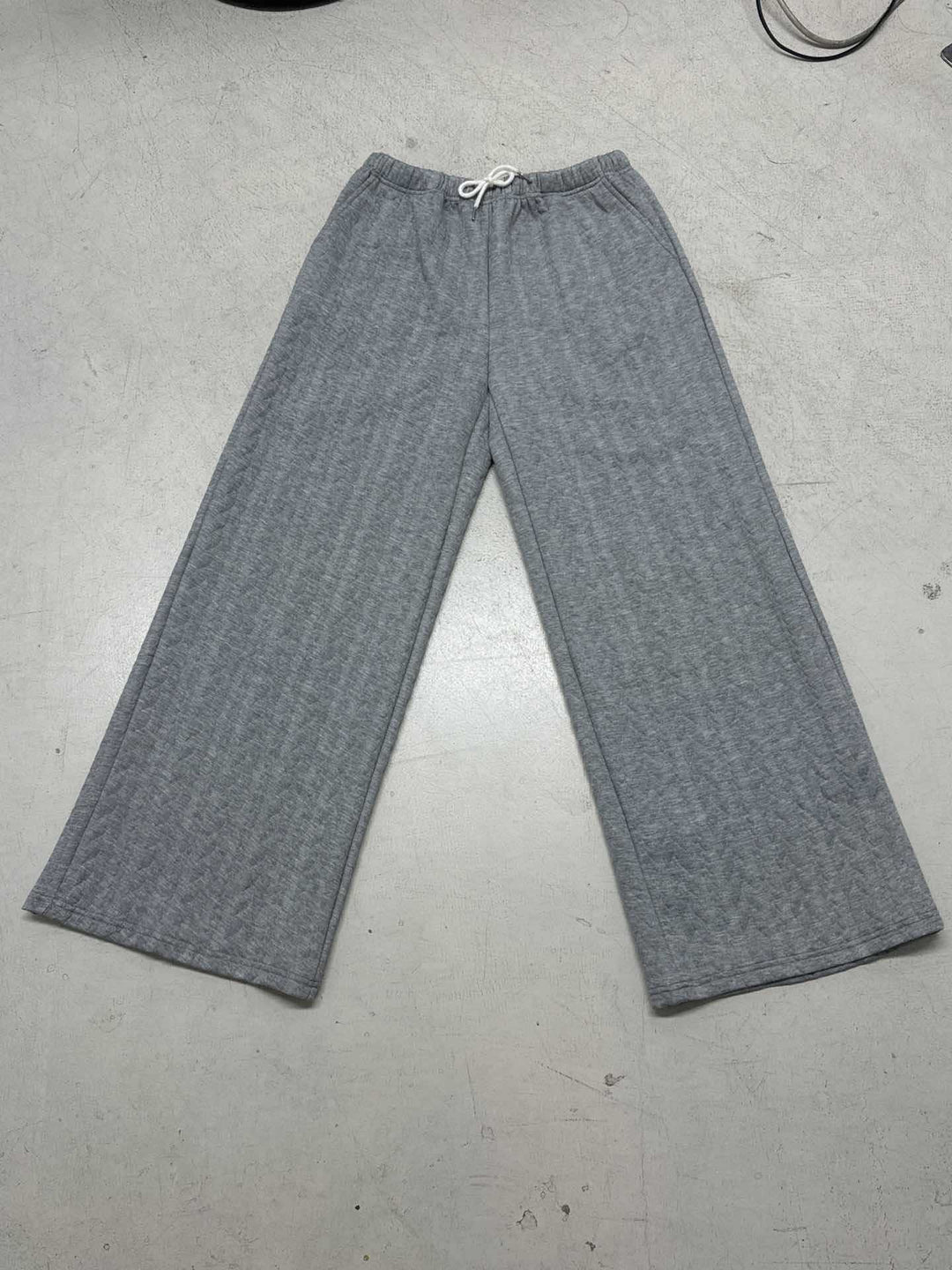 Damen nan weite Palazzo-Loungehose aus weichem Jersey mit Tunnelzug und Komfortbund Echo Archiv