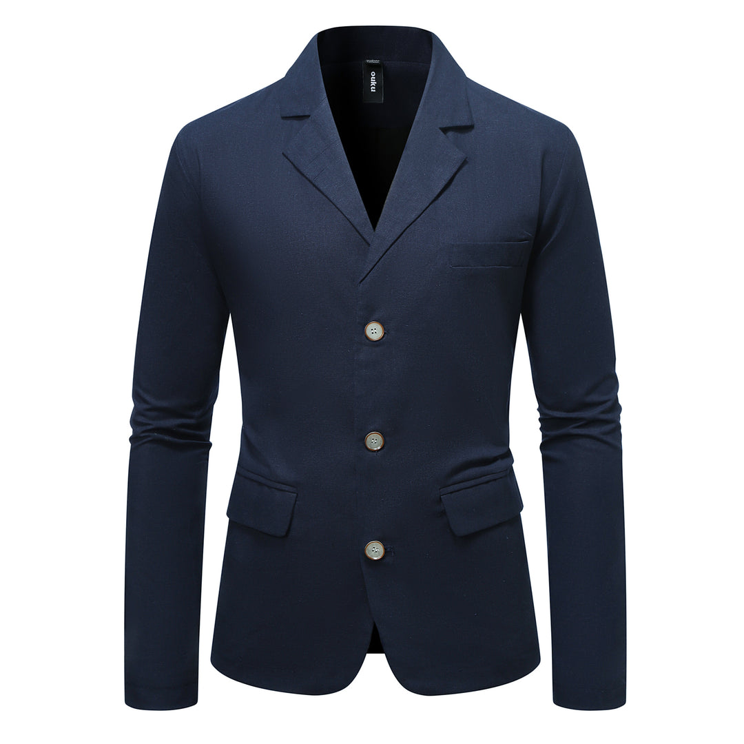 Herren eleganter Blazer mit praktischen Taschen und stilvollem Schnitt Echoarchiv