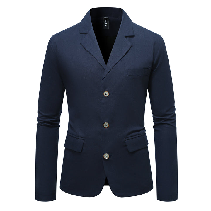 Herren eleganter Blazer mit praktischen Taschen und stilvollem Schnitt Echoarchiv