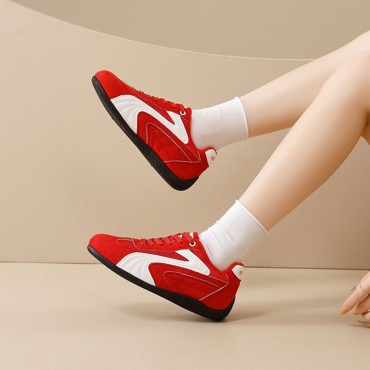 Damen Lauf-Sneaker mit atmungsaktiver Mesh-Oberfläche und griffiger Gummisohle Echo Archiv