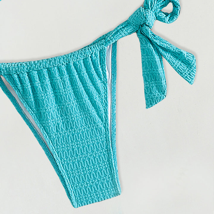 Damen Hochwertiger Bikini mit verspielten Schleifen Echo Archiv