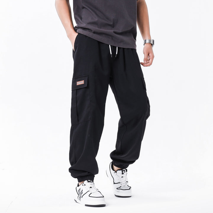 Herren Multifunktionale Cargohose mit elastischem Bund und praktischen Taschen Echo Archiv