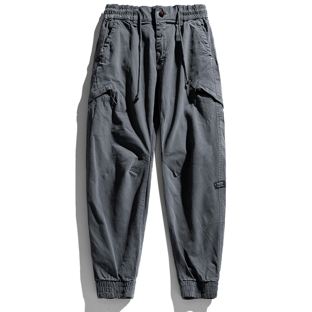 Herren Cargo-Hose mit elastischem Bund und praktischen Mehrzwecktaschen Echoarchiv