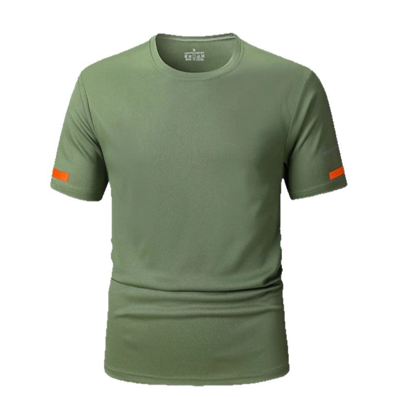 Herren Funktions-Shirt mit atmungsaktivem Material und reflektierendem Detail Echoarchiv