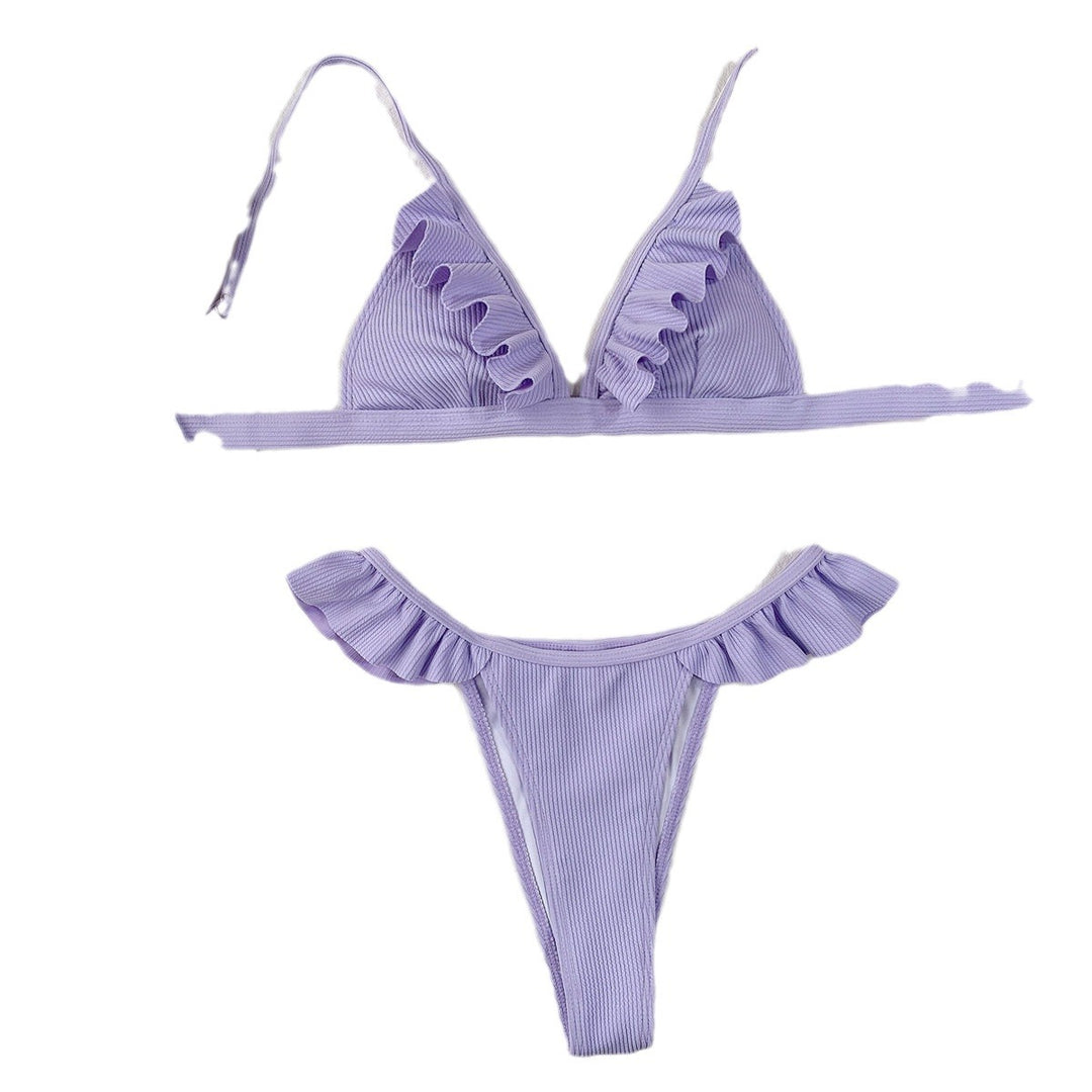 Damen Bikiniset mit voluminösen Rüschendetails Echo Archiv