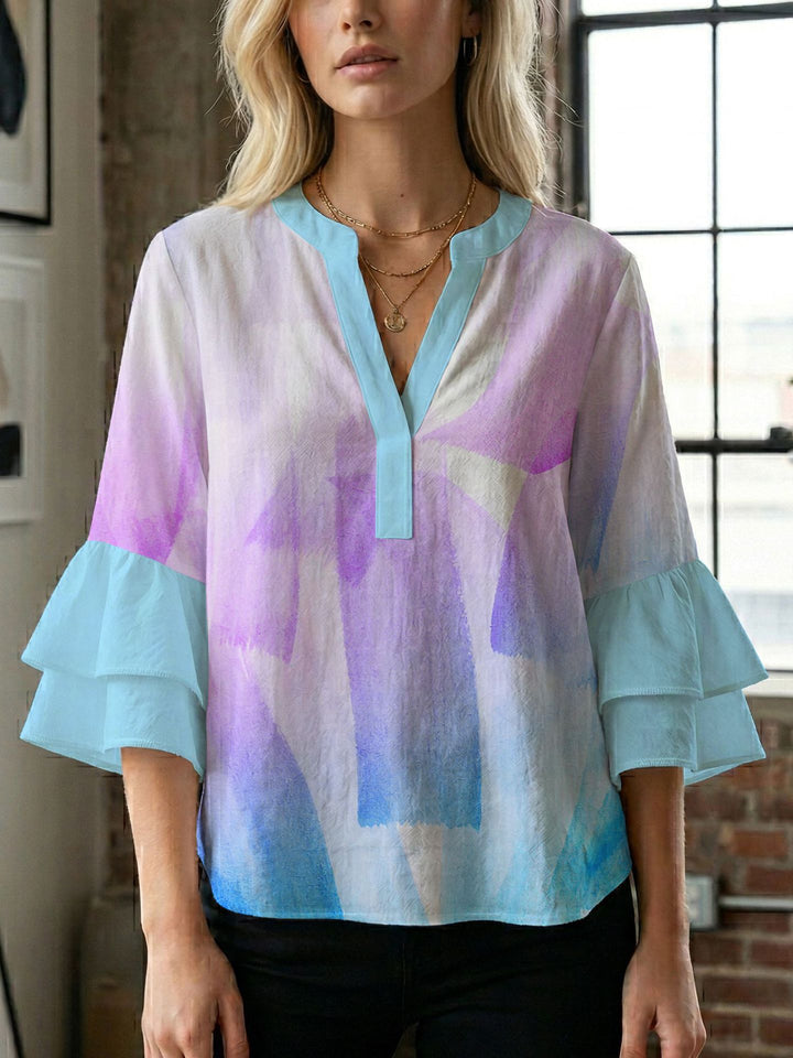 Damen Bluse mit wunderschönen floralem Design Echo Archiv