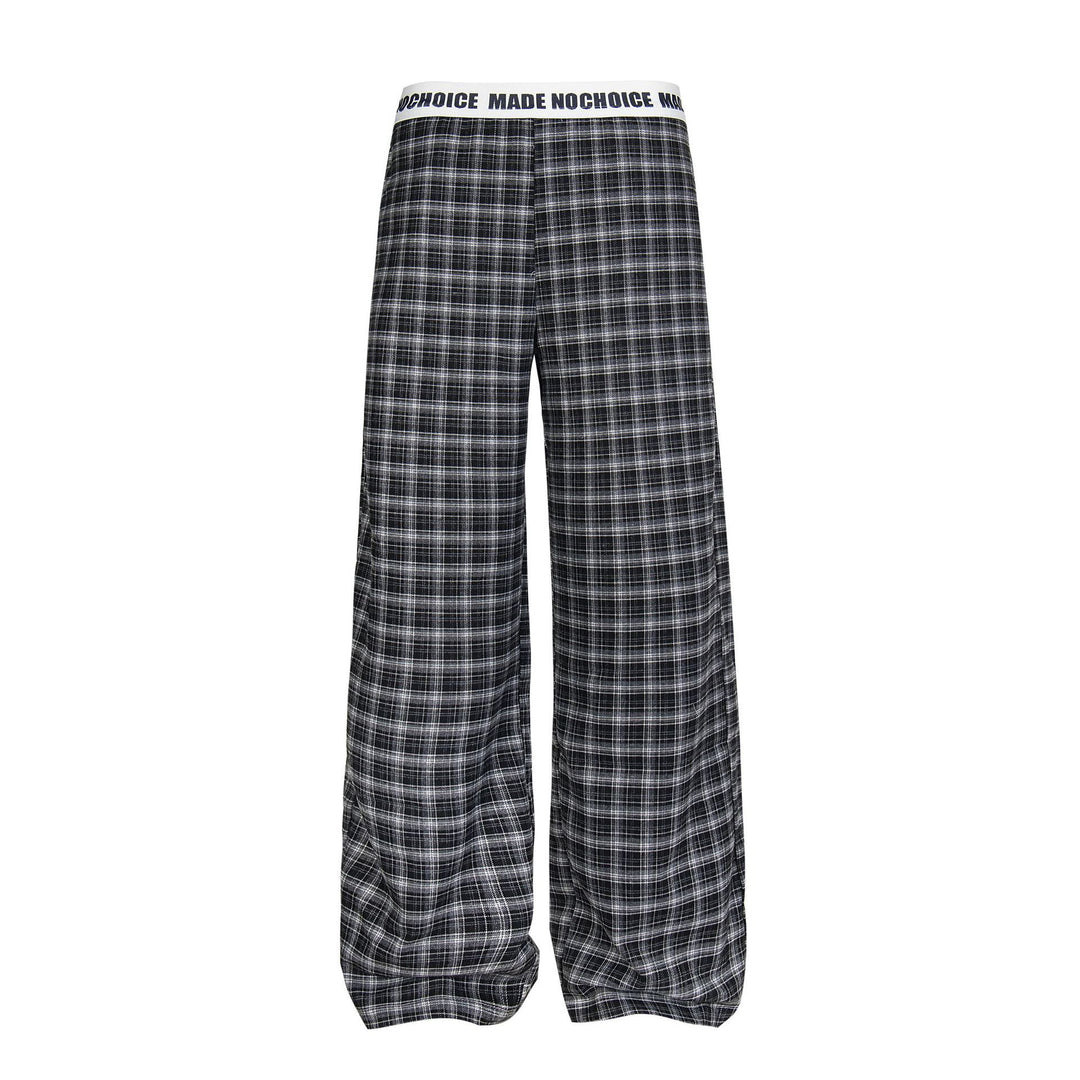 Damen Gemusterte Weitgeschnittene Freizeithose Echo Archiv