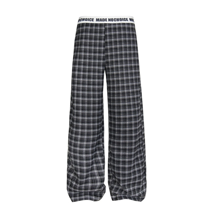 Damen Gemusterte Weitgeschnittene Freizeithose Echo Archiv