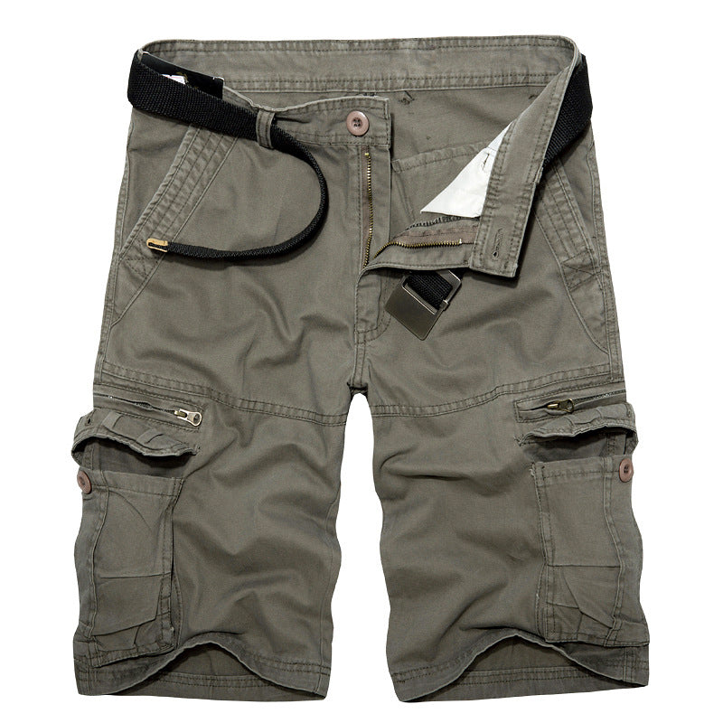 Herren Cargo-Shorts mit multifunktionalen Taschen und verstellbarem Gürtel Echoarchiv