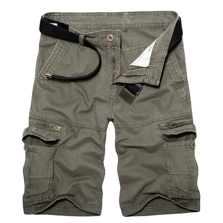 Herren Cargo-Shorts mit multifunktionalen Taschen und verstellbarem Gürtel Echoarchiv
