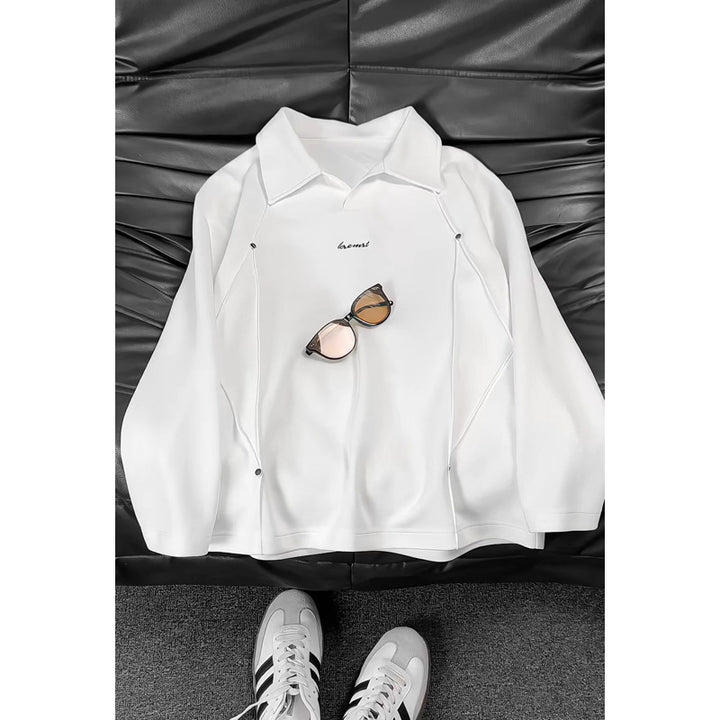 Damen Modischer Oversized Pullover mit Stehkragen Echo Archiv