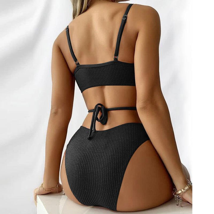 Damen Zweiteiliges Bikiniset mit raffiniertem Schnitt Echo Archiv