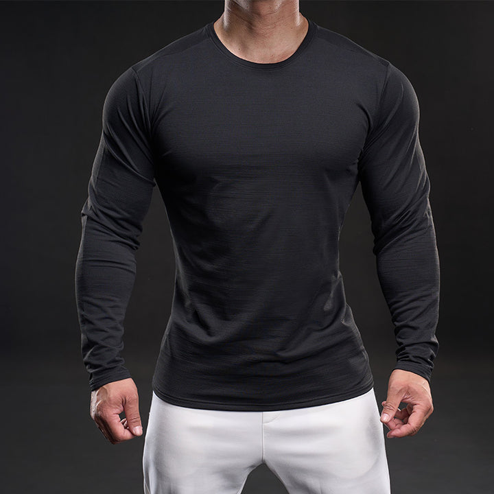 Herren sportliches Langarm-Funktionsshirt Echoarchiv 1762673448