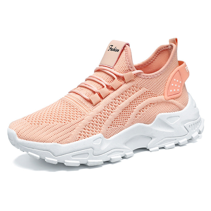 Damen Sportliche Sneaker mit atmungsaktiver Netzstruktur und dämpfender Sohle Echo Archiv