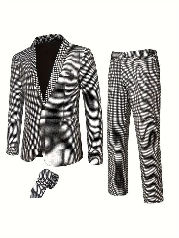 Herren Glitzerndes Anzugset Echoarchiv