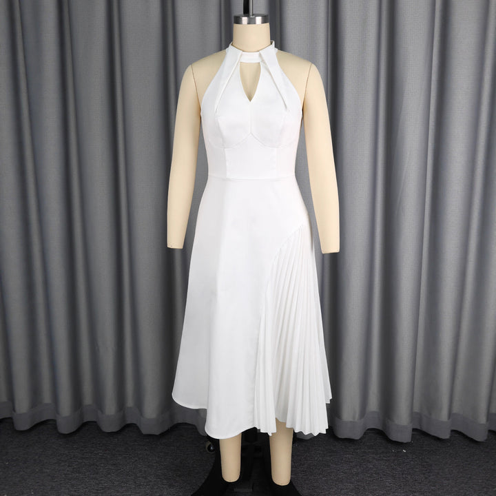 Damen Elegantes Midikleid mit Plissee-Detail Echo Archiv
