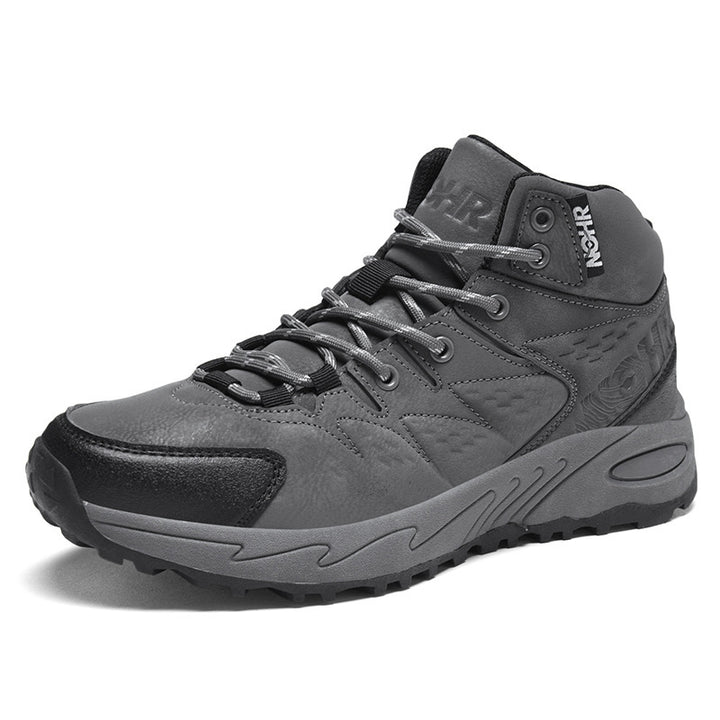 Herren nan robuster wasserabweisender Trekkingstiefel mit mittlerer Schafthöhe und rutschfester Profilsohle Echo Archiv