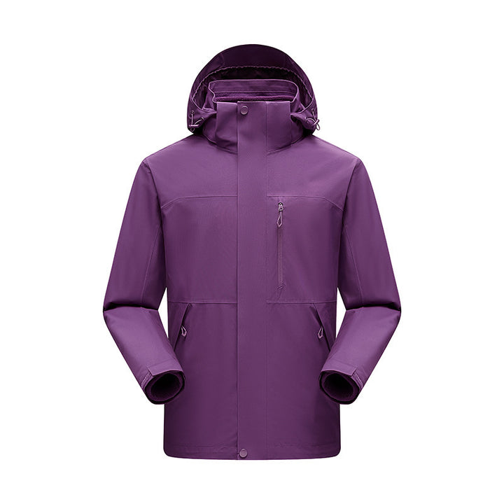 Herren Wasserabweisender Winterparka mit abnehmbarer Kapuze und getapten Nähten Echo Archiv