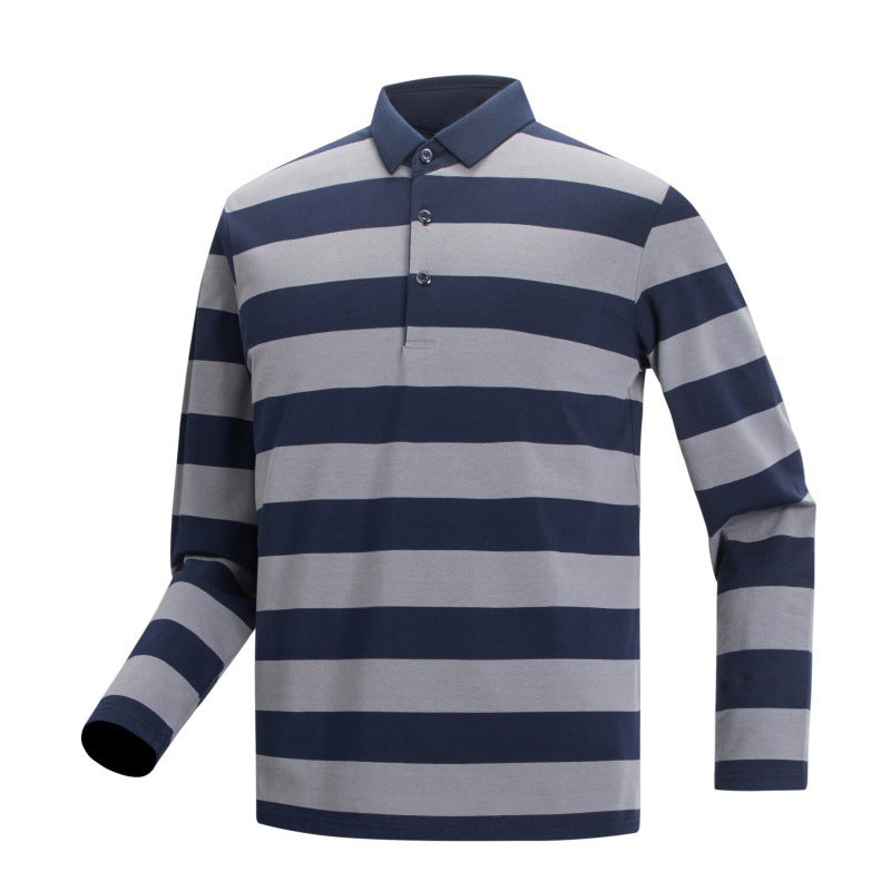 Herren Langarm Polo-Shirt Echo Archiv