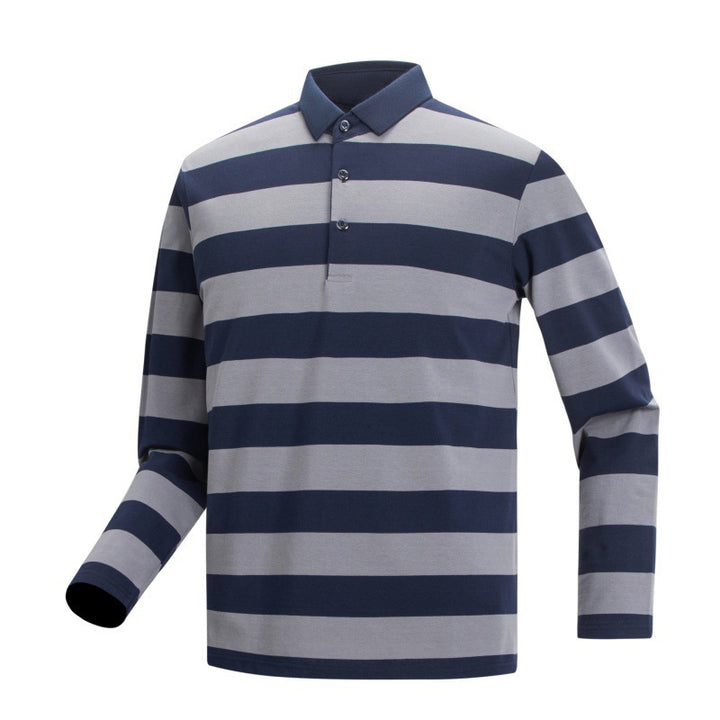 Herren Langarm Polo-Shirt Echo Archiv