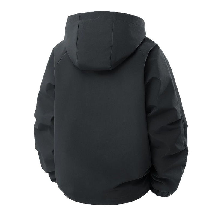 Herren Technische Kapuzen-Outdoorjacke mit Utility-Taschen und winddichter Membran Echo Archiv