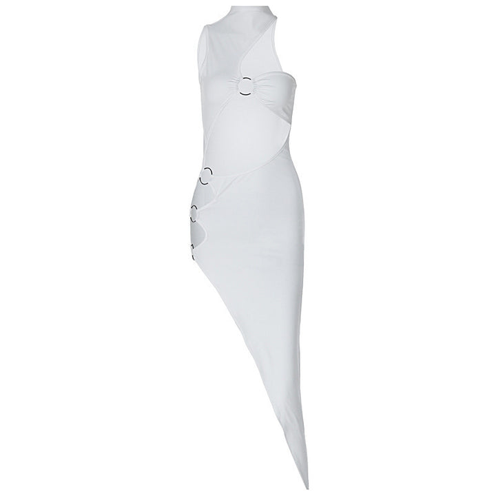 Damen figurbetontes asymmetrisches Kleid mit raffinierten Cut-Outs und modischen Details Echo Archiv