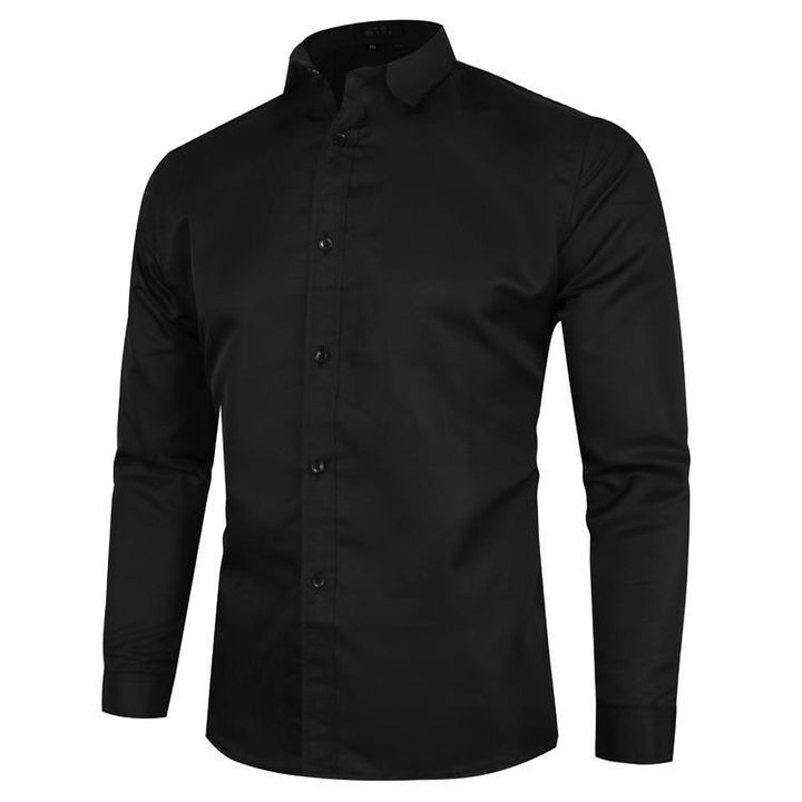 Herren nan Slim-Fit Businesshemd mit Kentkragen Stretchkomfort und bügelleichter Baumwollmischung Echo Archiv