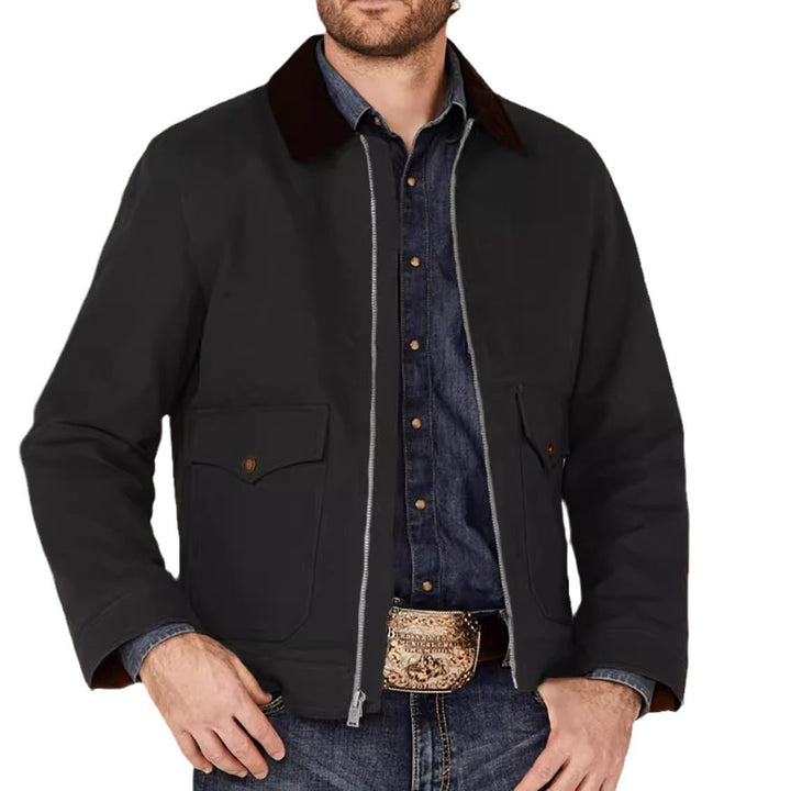 Herren rustikale Utility-Jacke mit praktischen Taschen Echoarchiv
