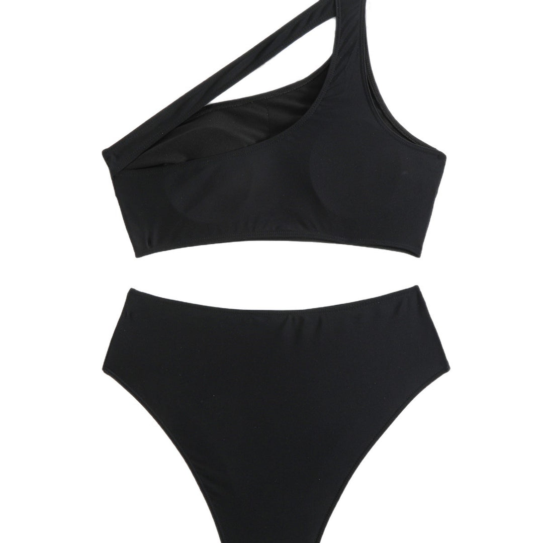 Damen Einseitiger Bikini mit dekorativer Schleife Echo Archiv