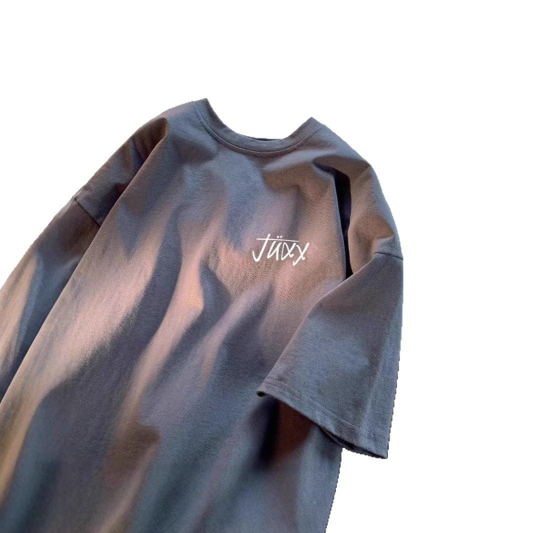 Unisex Lässiges Oversized T-Shirt mit kreativem Aufdruck Echoarchiv