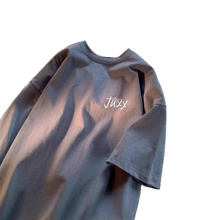 Unisex Lässiges Oversized T-Shirt mit kreativem Aufdruck Echoarchiv