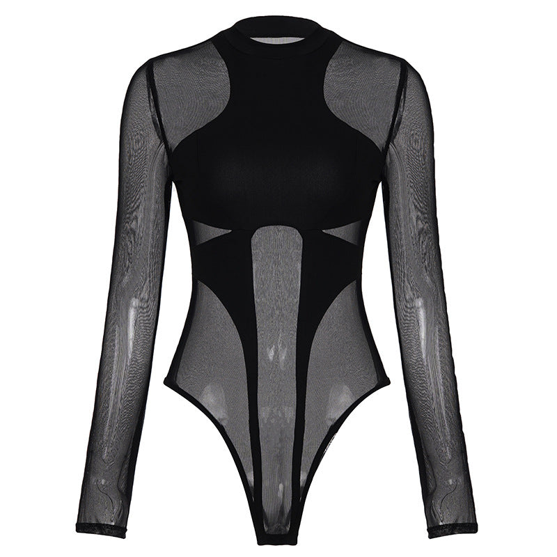 Damen Hightech Bodysuit mit innovativem Mesh-Design Echo Archiv
