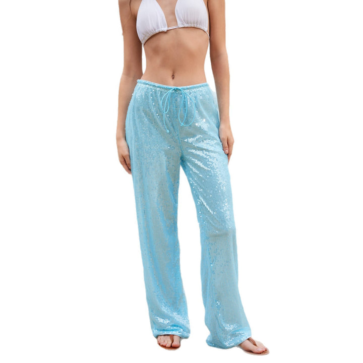 Damen Funkelnde Strandhose Echo Archiv